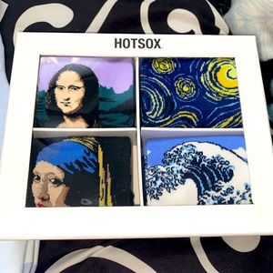 2/$20 - Hot Sox art socks